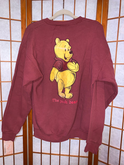 VIntage Disney Sweater Large Winnie The Pooh Sweatshirt USA